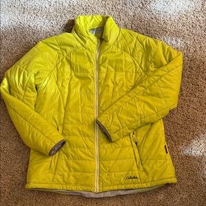 Cabela's Vibrant Lime Quilted Jacket